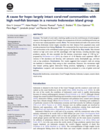 A cause for hope: largely intact coral-reef communities with high reef-fish biomass in a remote Indonesian island group