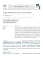 The MOVE Frankston study: 24-Month follow-up of a randomized controlled trial of incentives and support to increase leisure center usage and physical activity