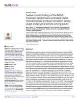 Twelve-month findings of the MOVE Frankston randomised controlled trial of interventions to increase recreation facility usage and physical activity among adults