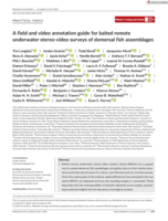 A field and video annotation guide for baited remote underwater stereo-video surveys of demersal fish assemblages