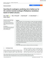 Searching for seadragons: predicting micro-habitat use for the common (weedy) seadragon (Phyllopteryx taeniolatus) based on habitat and prey