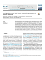 Inferring highly corroded buried pipeline locations through saturated soil resistivity information