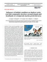 Influence of habitat condition on shallow rocky reef fish community structure around islands and headlands of a temperate marine protected area