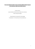 The Intermediate Benefits of the Sustaining NSW Families Program in Northern NSW Local Health District