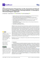 Clinical Instructors’ Perspectives on the Assessment of Clinical Knowledge of Undergraduate Nursing Students: A Descriptive Phenomenological Approach