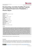 Benchmarking Australian Enabling Programs for a National Framework of Standards