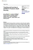 Teaching and Learning in COVID-19: Pandemic Quilt Storying