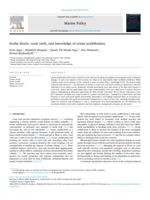 Scuba divers, coral reefs, and knowledge of ocean acidification