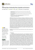 Making Open Scholarship More Equitable and Inclusive