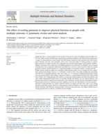 The effect of cooling garments to improve physical function in people with multiple sclerosis: A systematic review and meta-analysis