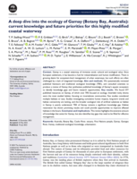 A deep dive into the ecology of Gamay (Botany Bay, Australia): current knowledge and future priorities for this highly modified coastal waterway