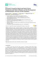 Toxicities Caused by Head and Neck Cancer Treatments and Their Influence on the Development of Malnutrition: Review of the Literature