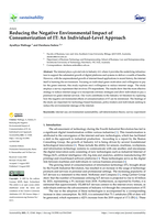 Reducing the Negative Environmental Impact of Consumerization of IT: An Individual-Level Approach