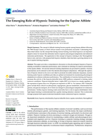 The Emerging Role of Hypoxic Training for the Equine Athlete