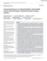 Environmental drivers of yellowtail kingfish, Seriola lalandi, activity inferred through a continental acoustic tracking network