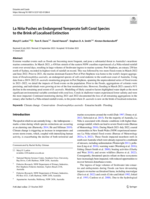 La Ni a Pushes an Endangered Temperate Soft Coral Species to the Brink of Localised Extinction