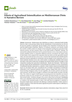 Effects of Agricultural Intensification on Mediterranean Diets: A Narrative Review