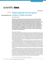 Global dataset of soil organic carbon in tidal marshes