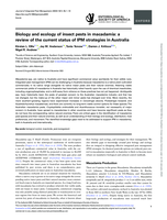 Biology and ecology of insect pests in macadamia: a review of the current status of IPM strategies in Australia