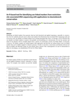 An R-based tool for identifying sex-linked markers from restriction site-associated DNA sequencing with applications to elasmobranch conservation