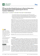 Diving into Real-World Practicum in Physical Education: Deconstructing and Re-Signifying Pre-Service Teachers’ Reflections
