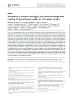 Advances in understanding of air–sea exchange and cycling of greenhouse gases in the upper ocean