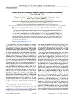 Evidence of the direct-to-indirect band gap transition in strained two-dimensional WS2, MoS2, and WSe2