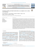 Combining shading and lipid-enriched diets as an adaption tool to reduce coral bleaching