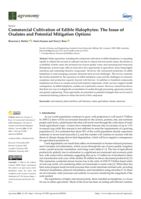 Commercial Cultivation of Edible Halophytes: The Issue of Oxalates and Potential Mitigation Options