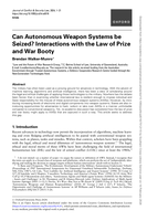 Can autonomous weapon systems be seized? Interactions with the law of prize and war booty