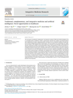 Traditional, complementary, and integrative medicine and artificial intelligence: Novel opportunities in healthcare