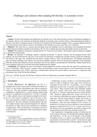 Challenges and solutions when adopting DevSecOps: A systematic review