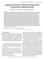 Logging Practices in Software Engineering: A Systematic Mapping Study