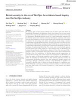 Revisit security in the era of DevOps: An evidence-based inquiry into DevSecOps industry