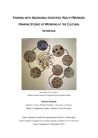 Yarning with Aboriginal-Identified Health Workers: Hearing Stories of Working at the Cultural Interface