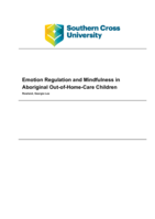 Emotion Regulation and Mindfulness in Aboriginal Out-of-Home-Care Children