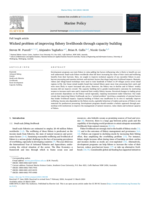 Wicked problem of improving fishery livelihoods through capacity building