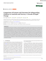 Comparison of Systems and Outcomes for Safeguarding Children in Australia and Norway: A Decade of Rapid Change
