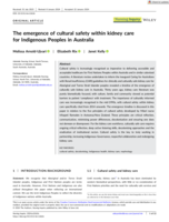 The emergence of cultural safety within kidney care for Indigenous Peoples in Australia
