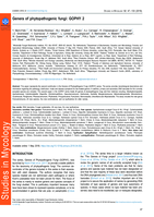 Genera of phytopathogenic fungi: GOPHY 2