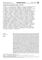 Fungal Planet description sheets: 785-867