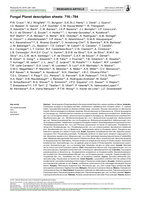 Fungal Planet description sheets: 716-784