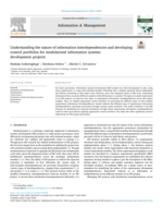 Understanding the nature of information interdependencies and developing control portfolios for modularized information systems development projects