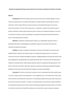 Potential occupational therapy scope of practice in the work-to-retirement transition in Australia
