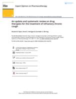An update and systematic review on drug therapies for the treatment of refractory chronic cough
