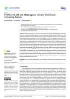 STEM, STEAM and makerspaces in early childhood: A scoping review