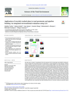 Application of recycled crushed glass in road pavements and pipeline bedding: An integrated environmental evaluation using LCA