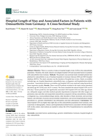 Hospital Length of Stay and Associated Factors in Patients with Osteoarthritis from Germany: A Cross-Sectional Study