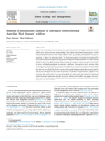 Response of medium-sized mammals in subtropical forests following Australian ‘Black Summer’ wildfires