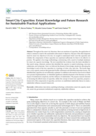 Smart City Capacities: Extant Knowledge and Future Research for Sustainable Practical Applications